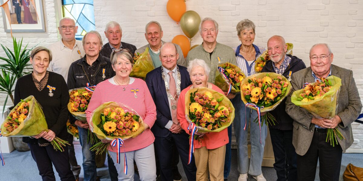 Koninklijke onderscheiding voor 11 inwoners