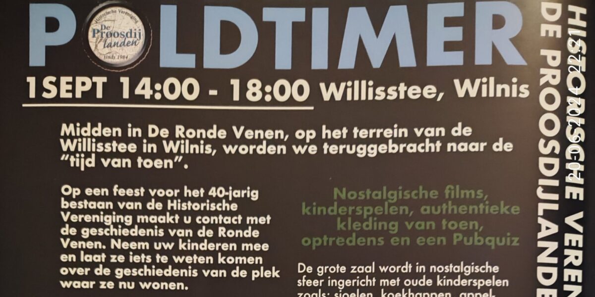 Historische vereniging viert 40-jarig jubileum