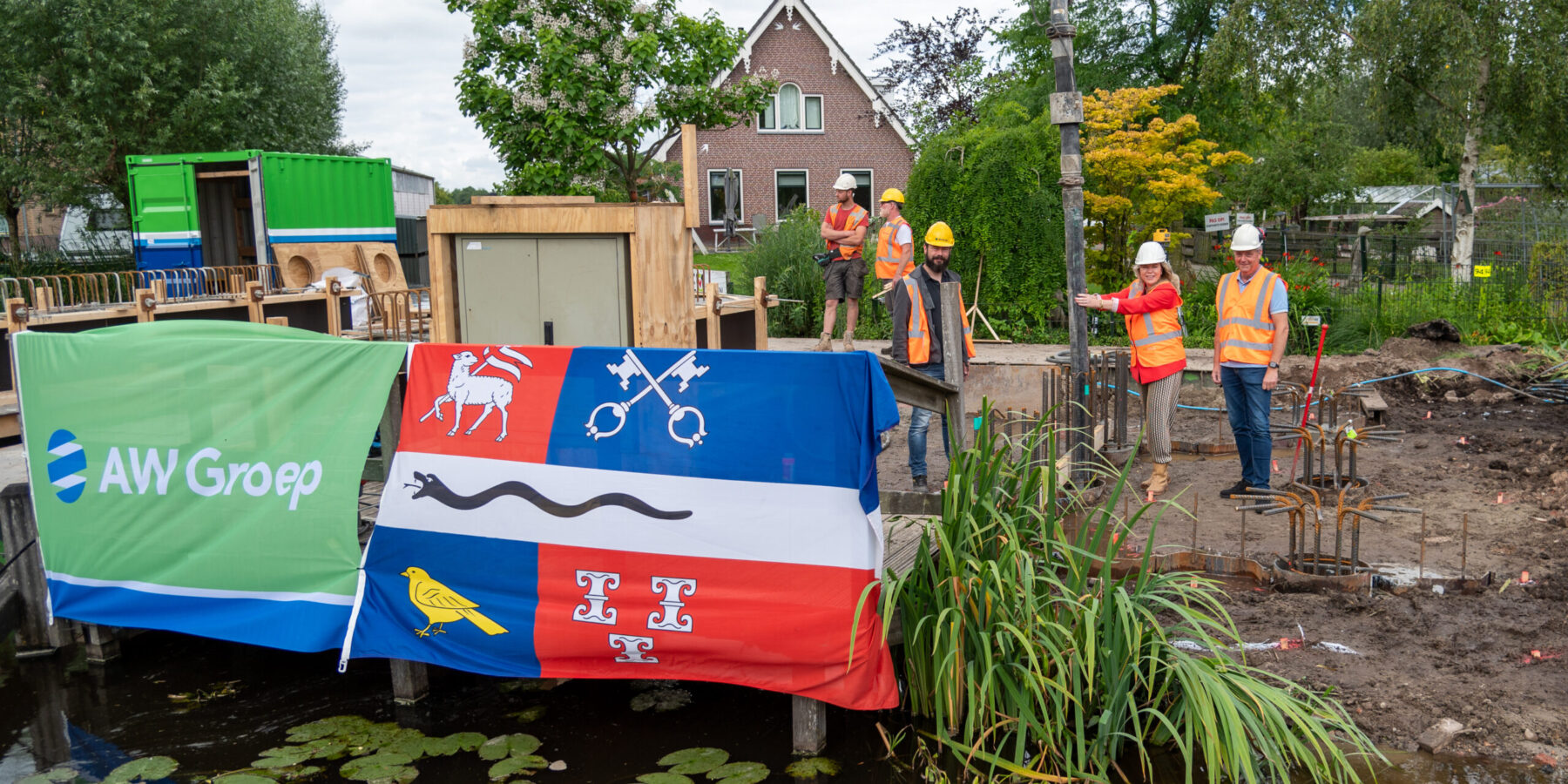 Beton gestort brug Demmerik