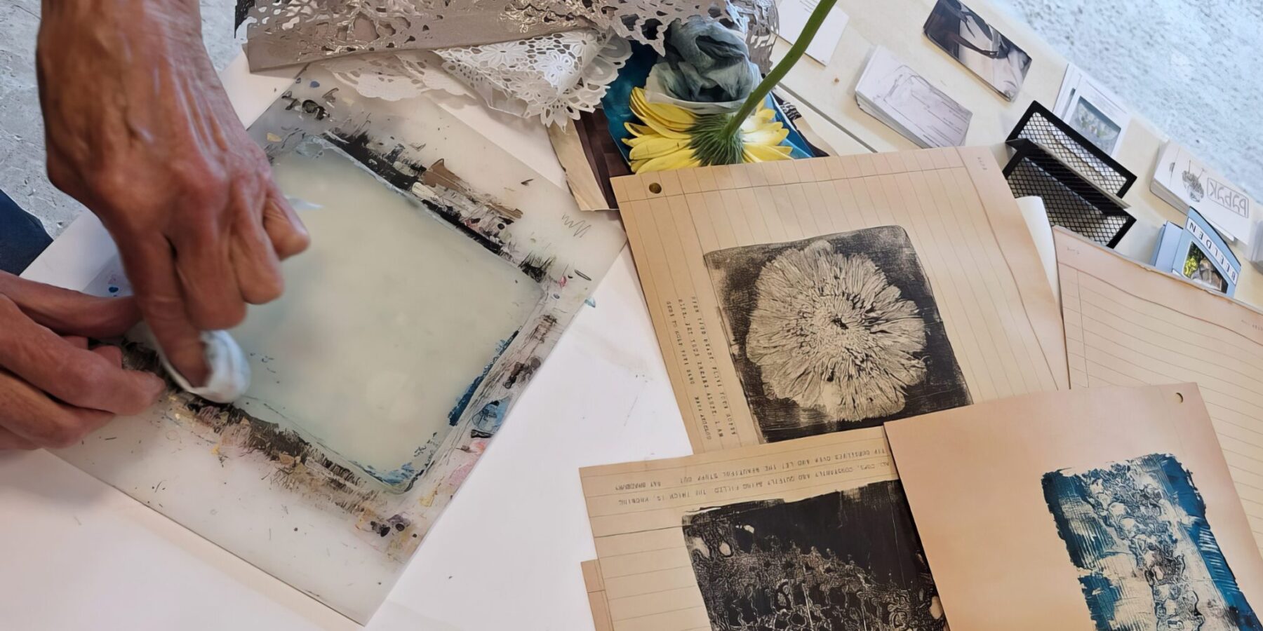 Gelli plate workshop