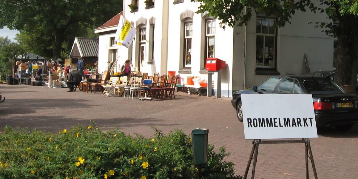 Oude tijden herleven tijdens de Jan en Alie Stoof Rommelmarkt