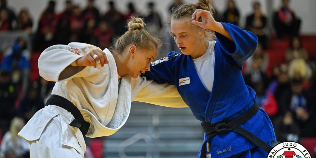 Xanne van Lijf (16) uit Wilnis wint opnieuw brons op WK Judo