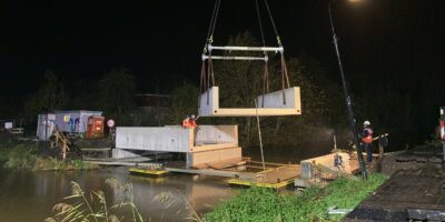 Uitzonderlijk transport en afsluiting N201 voor brug Botsholsedwarsweg