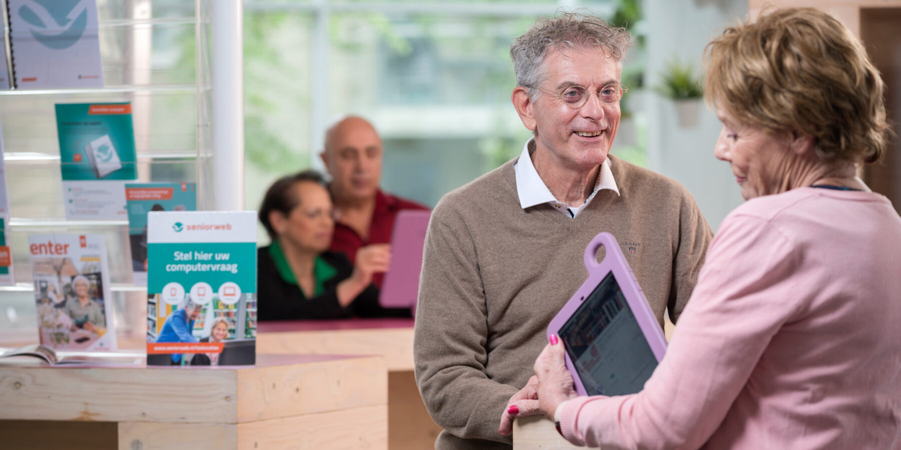 Gratis computerhulp in de bibliotheek