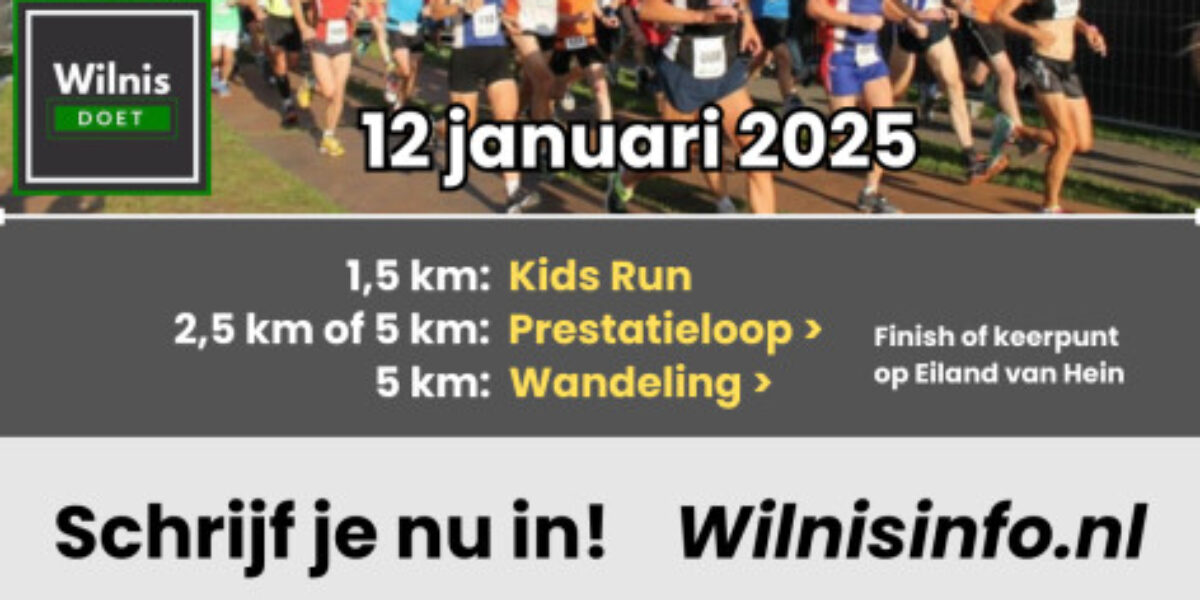 Nieuwjaarsloop Wilnis