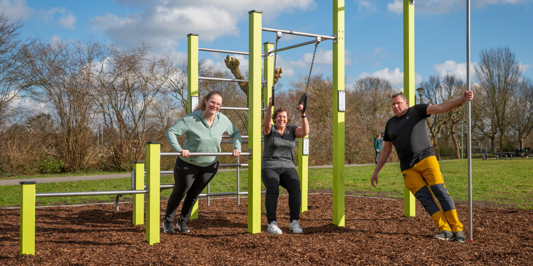 Nieuw calisthenics-toestel voor sporters in Mijdrecht