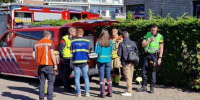 Hulpdiensten bij De Kom in Mijdrecht