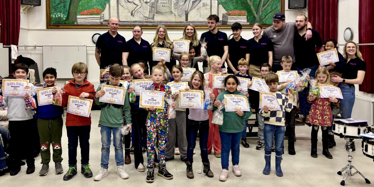 Gratis muzieklessen voor kinderen bij Muziekvereniging VIOS