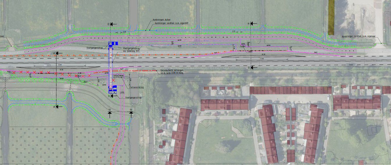 Locatie OV-halte Vinkeveen West