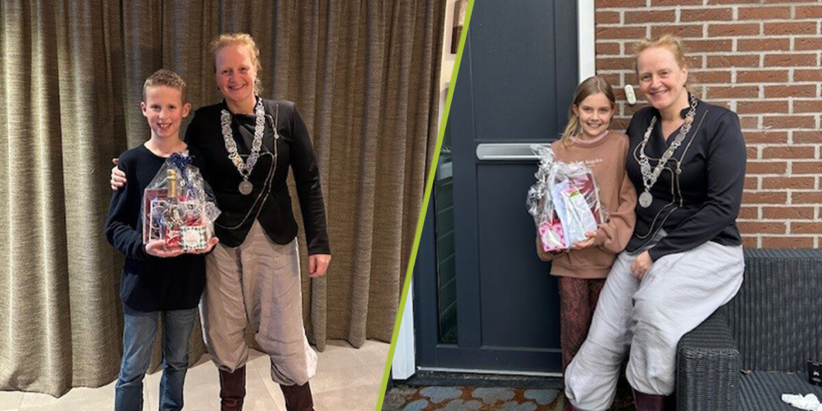 Yanaika en Lars voorgedragen als nieuwe kinderburgemeesters