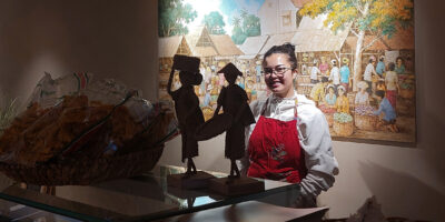 Diana Muller in haar vernieuwde zaak