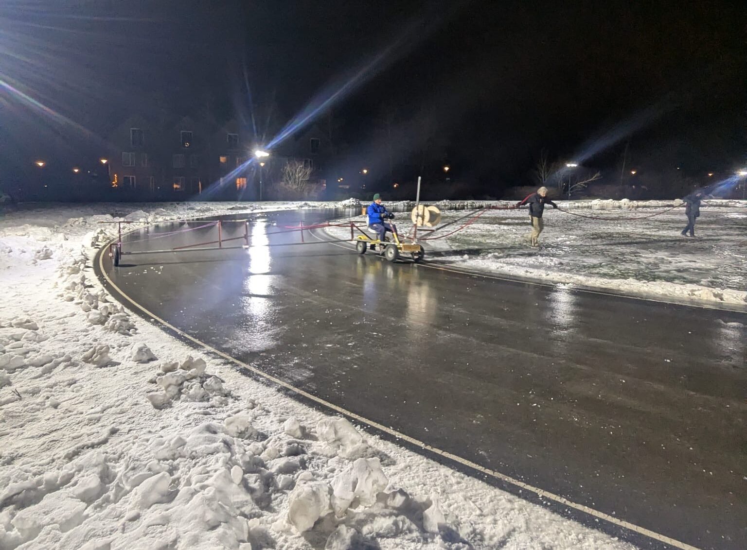 vrijwilligers IJsclub Baambrugge