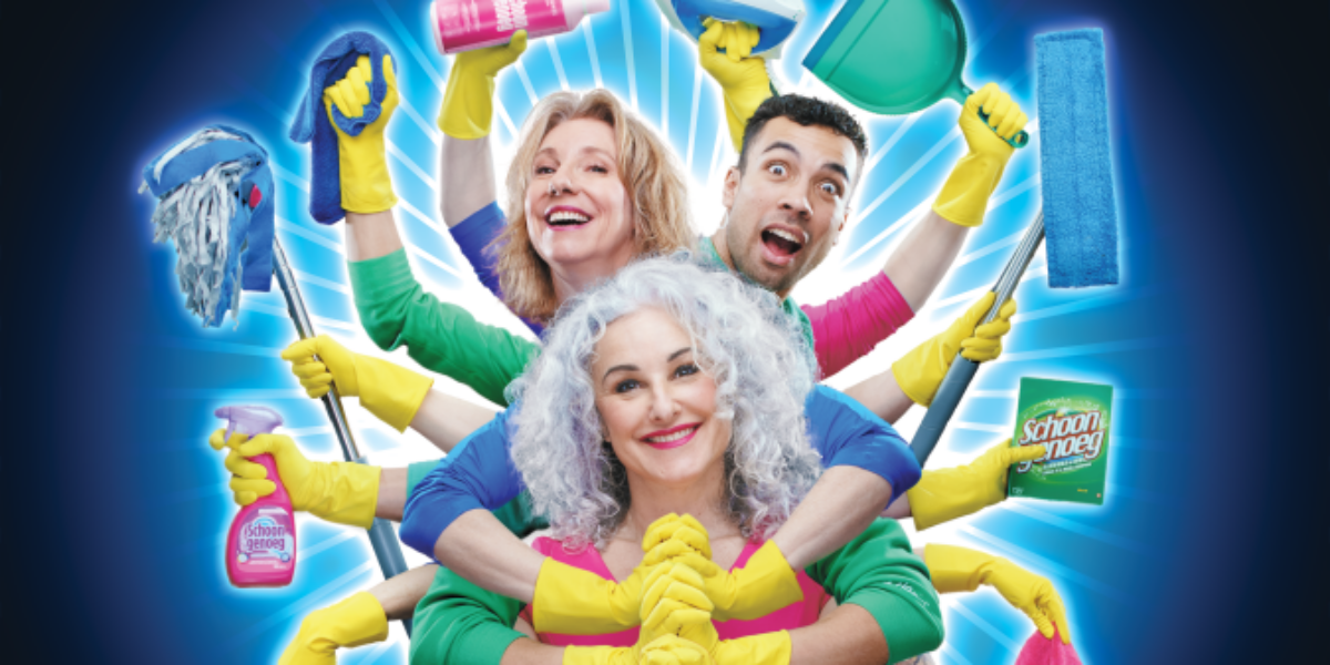 Theatershow over huishouden in Theater Piet Mondriaan