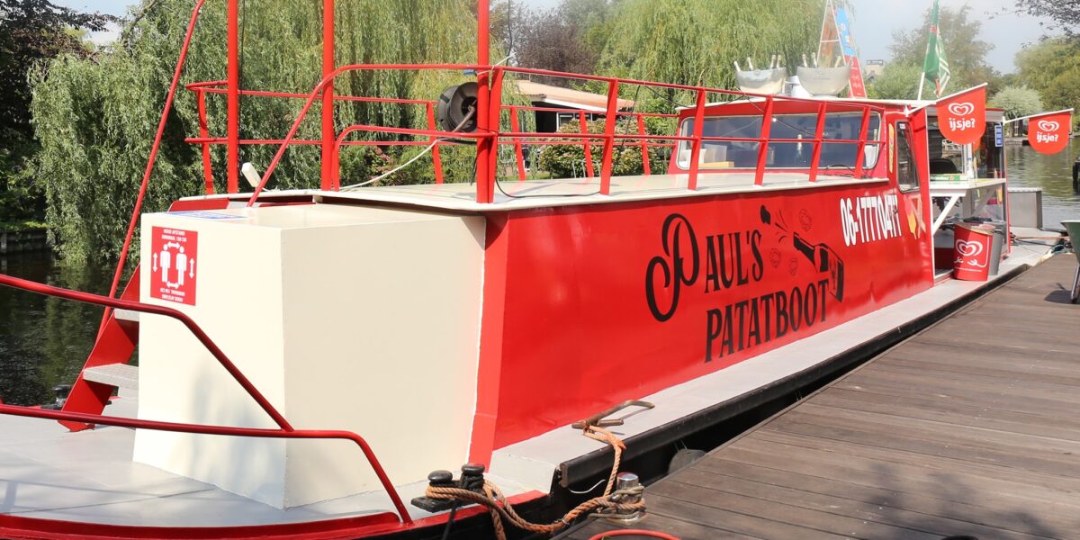 Geen Aalsmeer voor Paul’s Patatboot: “Voorlopig blijf ik in Vinkeveen”