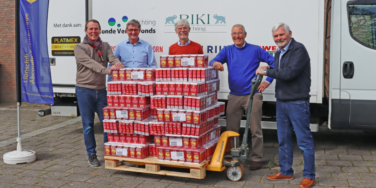 Duizenden bakkies troost voor de Voedselbank