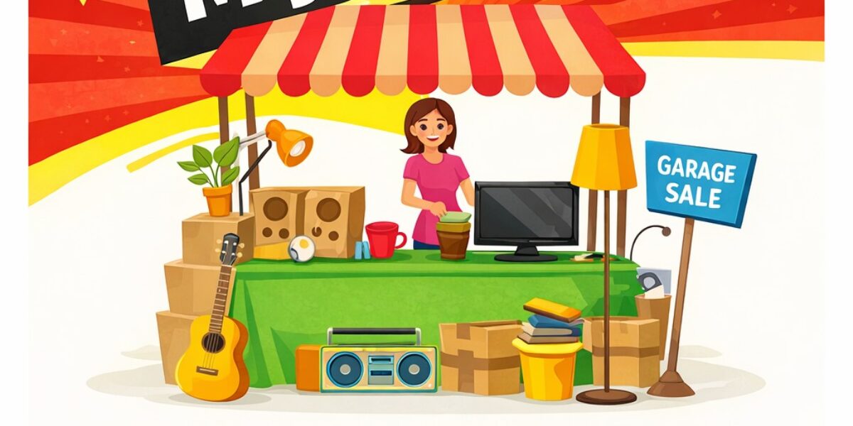 Snuffelmarkt bij Boerderij Sportzicht in Mijdrecht