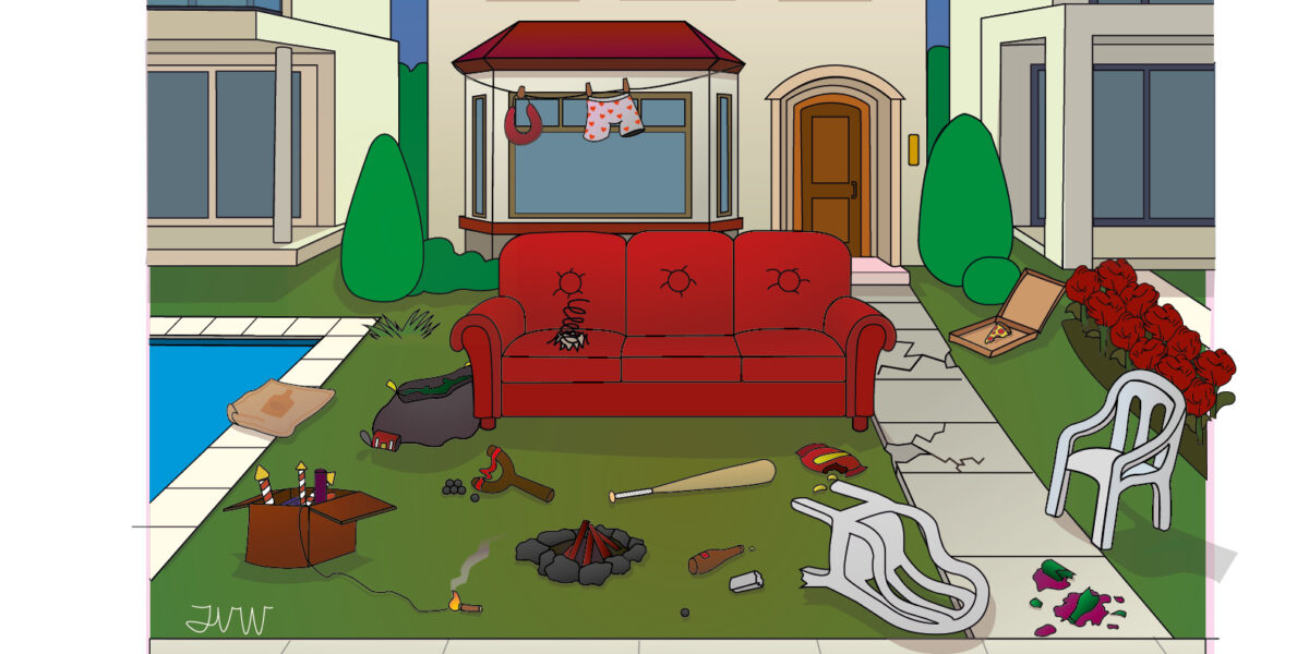 Asociale familie zet buurt op stelten tijdens jeugdtheater