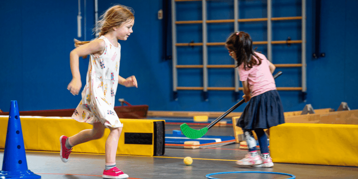 Sportieve ochtend voor jonge kinderen in Vinkeveen