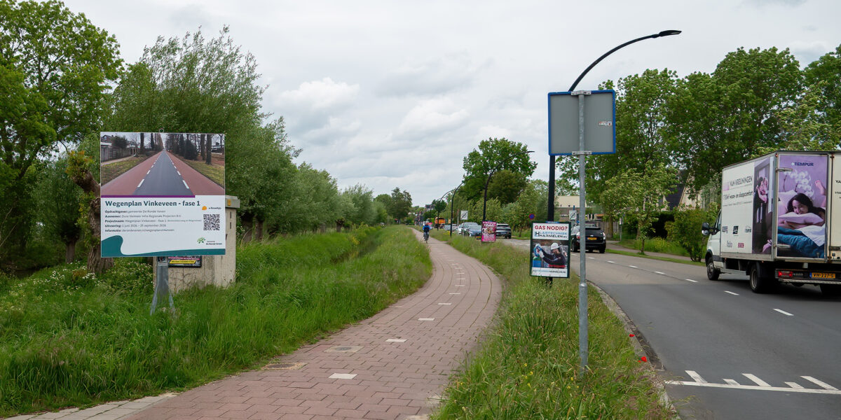 Werk aan herinrichting Vinkeveen vanaf maandag 1 juni van start