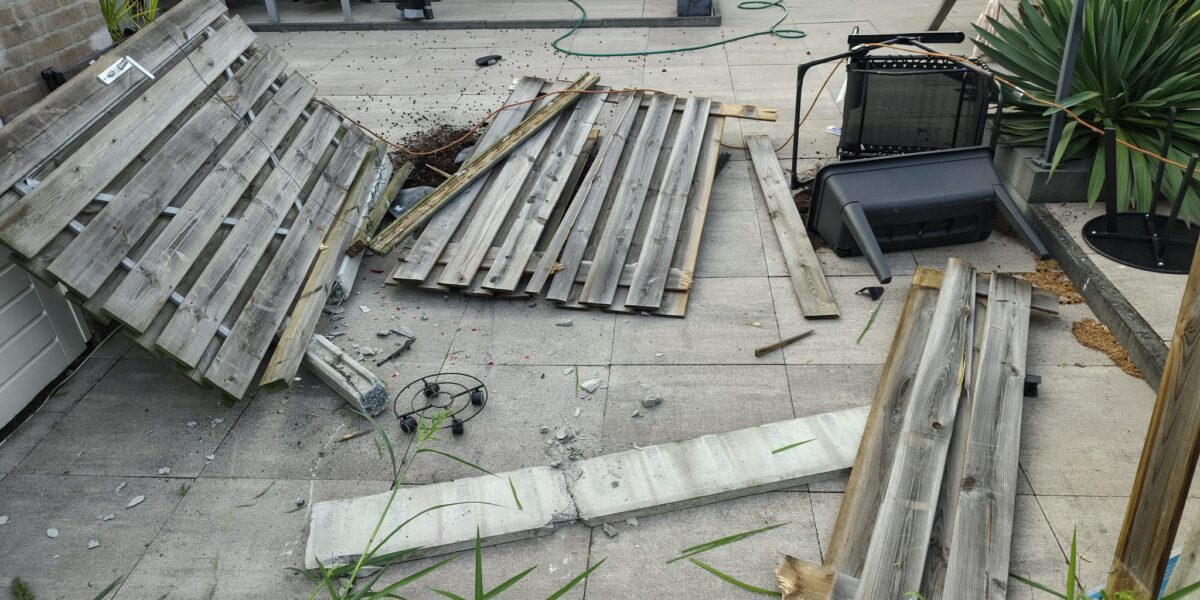 Snelheidsduivel richt ravage aan in 30-kilometerzone