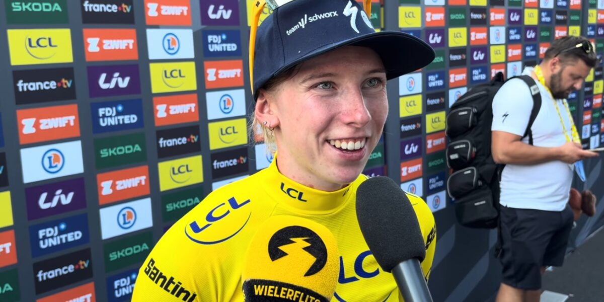 Weekend vol winst voor Mijdrechtse Lorena Wiebes in Tour de France