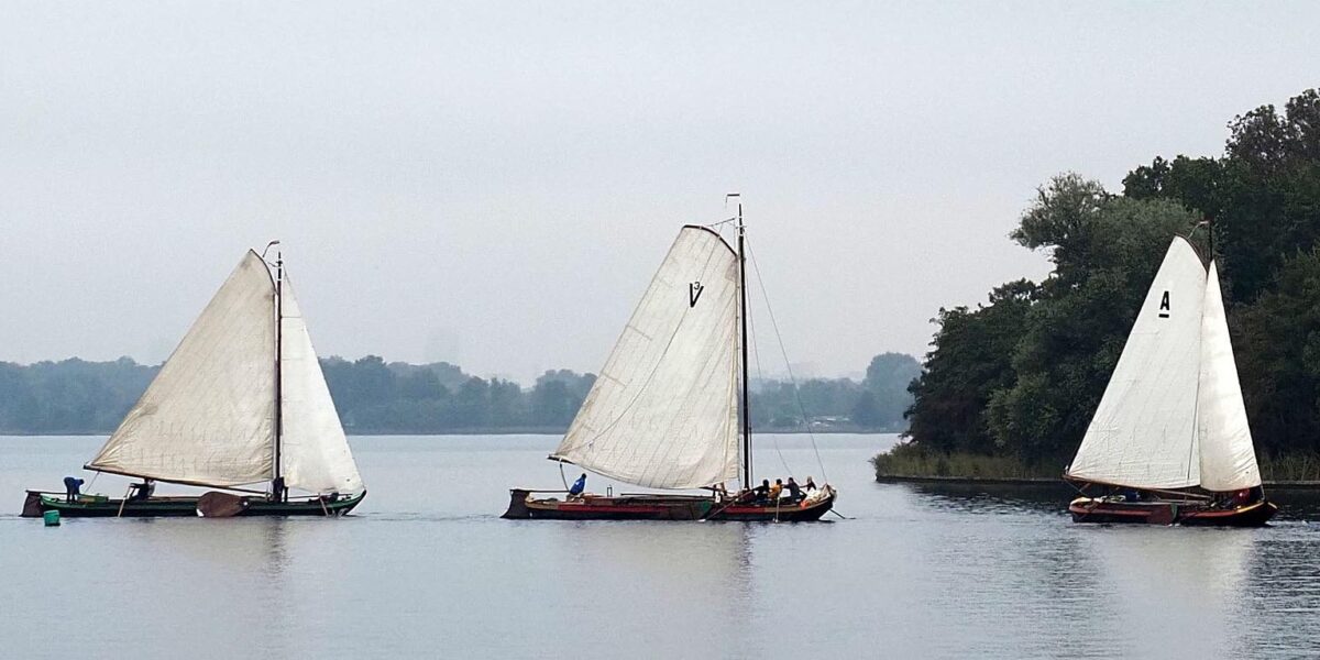 Historische zeilvloot meert komend weekend aan in Vinkeveen