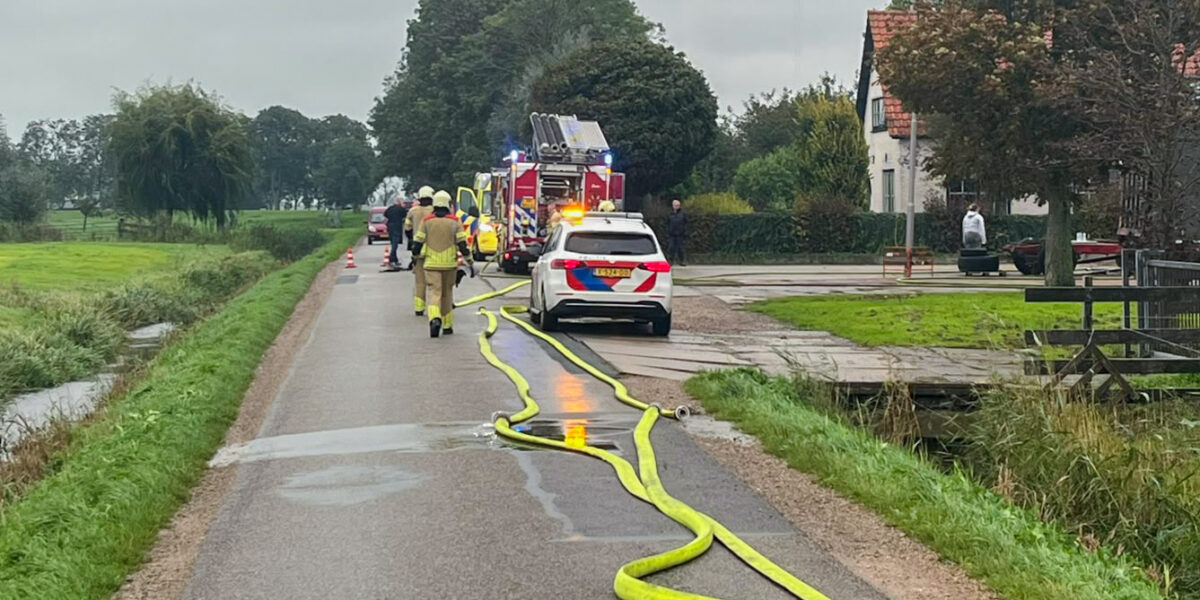 Twee mensen nagekeken na brand in Waverveen