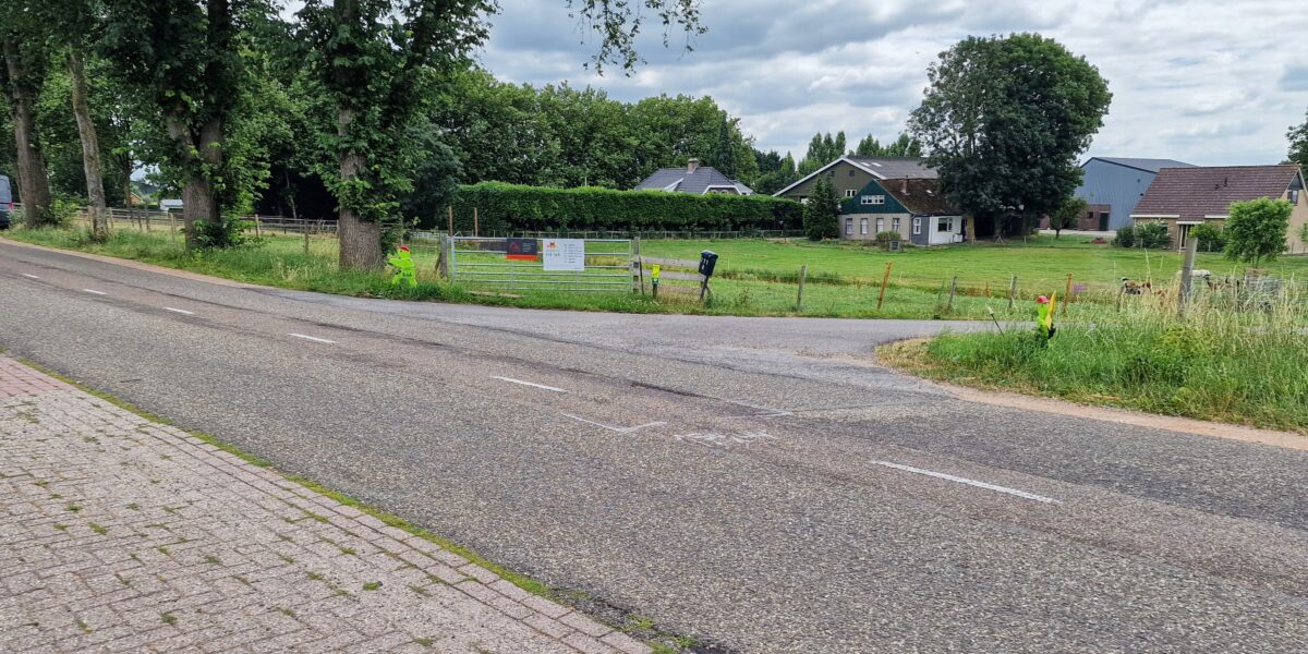 Zorgboerderij start actie tegen verkeersplan Padmosweg Wilnis